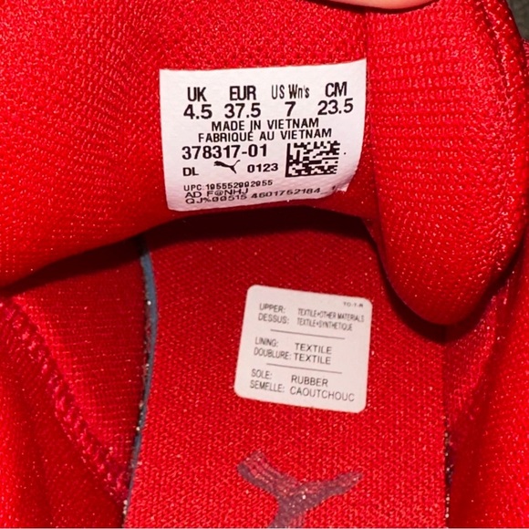 LaMelo Ball Puma MB.02 Red Basketball Shoes – Women’s Size 7 Excellent Condition - Picture 10 of 10